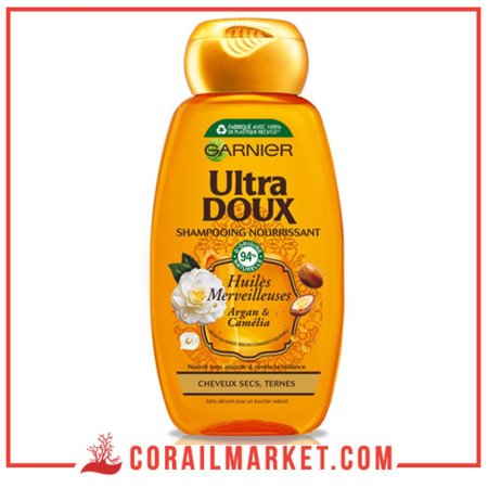 Ultra Doux Shampooing Huiles Merveilleuses Argan & Camélia 250 Ml