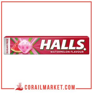 HALLS BONBON SANS SUCRE Pastèque 32 GRS.