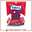 Vidal Réglisse acidulée Sour Red Mix bonbon 90 gr