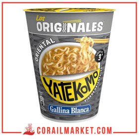 Gallina Blanca Nouilles Instantanés Goût Oriental Yatekomo, 93 Ml