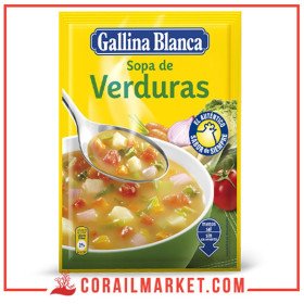 Gallina Blanca Soupe De Légumes Instantanée 51 G
