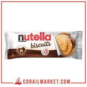 Biscuits Nutella x3 biscuits fourrés - 41,4g