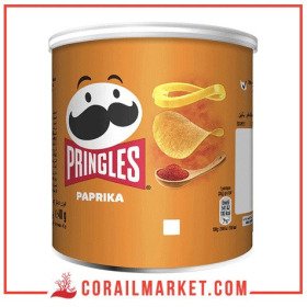 PRINGLES Chips tuiles goût Paprika 40g