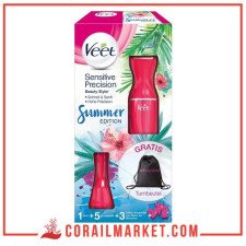 Veet tondeuse bikini Sensitive Precision Expert - Styler de beauté, taille-bordures de précision corps
