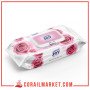 ULTRA JOY, LINGETTE HUMIDE ROSE JOURI 72 PCS AVEC CAPOT