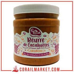 ELOA FOOD BEURRE DE CACAHUÈTE  CRUNCHY 1 KG