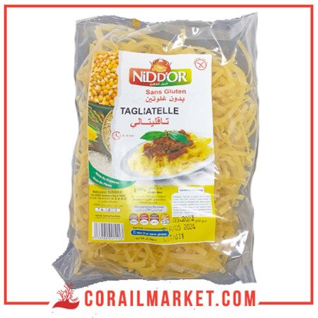 Nid D'or Pâtes tagliatelle base de mais Sans Gluten 300 G