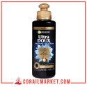 GARNIER ULTRA DOUX CRÈME SOIN SANS RINÇAGE CHARBON NOIR ET HUILE DE NIGELLE 200ML
