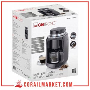 Machine à café avec moulin 2en1 Clatronic KA 3701