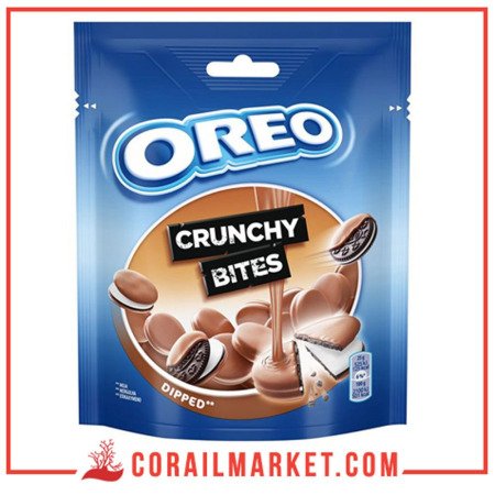 OREO biscuits cacaoté fourrés à la crème enrobée au chocolat 110 g
