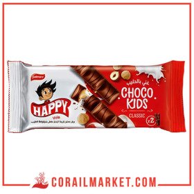 Choco Kids Happy Palmary Biscuit Aux Chocolat Crème De Noisette 43 G