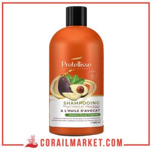 Protellisse Shampoing Cheveux Fins Et Fragilisés À L'huile D'avocat 600 Ml