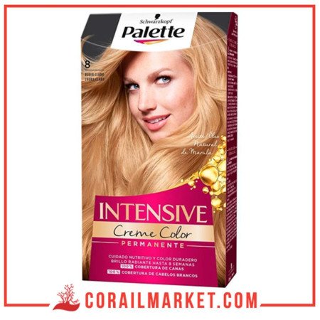 Schwarzkopf palette intensive permanente des cheveux crème couleur, ton 8 blond clair