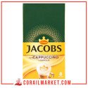 Jacobs Cappuccino Au vanille 8 Sachets