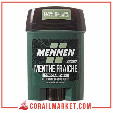 Mennen Désodorisant AU SAVON homme menthe fraiche  50 ml