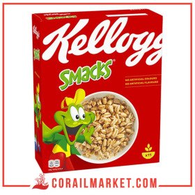 Kelloggs Smacks Céréales Aux Blé Soufflé Caramélisé 375 G