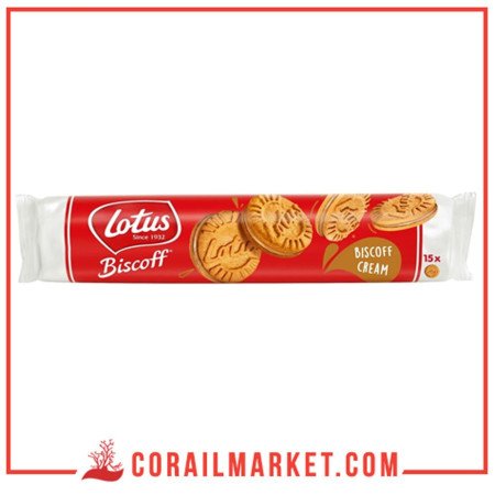 Biscuits fourrés crème spéculoos LOTUS BISCOFF 150g