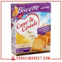 Cœur De Céréale Biscotte Sans Cholestérol, Sans Sucre, Sans Sel, 250 G
