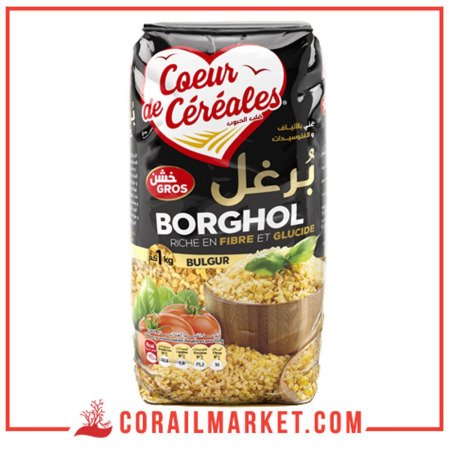 قلب الحبوب برغل خشن 01 كجم