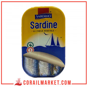 Sardine à l'huile (3 boites) - HOGO Market