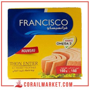 Francisco Thon À L'huile Végétale 160 G