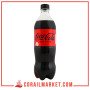 cocca cola boisson gazeuse sans sucre ajouté 1 l