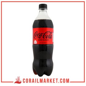 cocca cola boisson gazeuse sans sucre ajouté 1 l