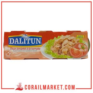 Dalitun Thon À La Sauce Tomate 3x60 G