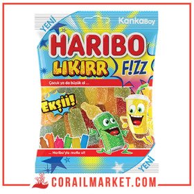 Haribo Fizz Lıkır Bonbons Gélifiés 70G
