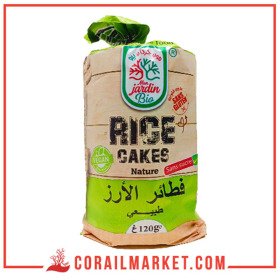 Mon jardin bio galette de riz 120 g