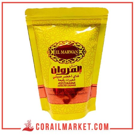 El Marwan Thé Vert Extra Fin Chunmee 200 G