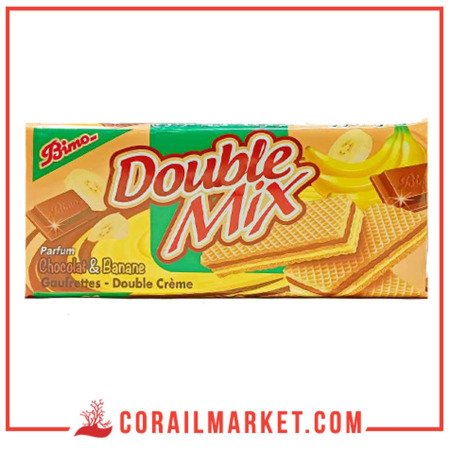 Bimo Gaufrettes Chocolat-Banane Double Mix 190 G