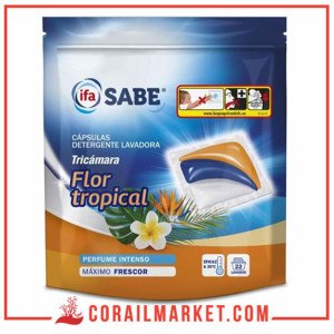IFA SABE Lessive Concentrée 2 En 1 En Liquidoses FLOR TROPICAL  22 Doses