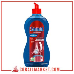SOMAT liquide de rinçage  pour lave-vaisselle + séchage supplémentaire 500 ml