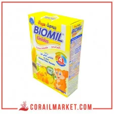 farine infantile biomil (riz,mais,ananas,poire,banane) "4 mois" 250 g
