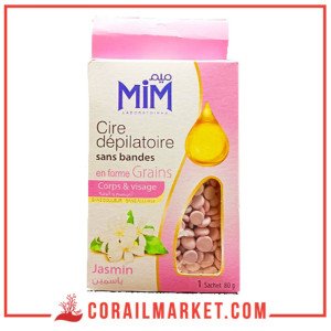 Mim Grain Cire Dépilatoire Jasmin, 80 G