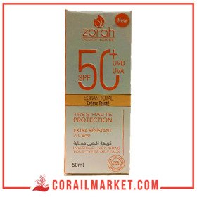 ZORAH DOUCE NATURE Très Haute Protection creme Ecran Total Teinté SPF 50+ - 50 ml