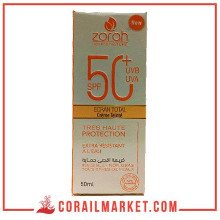 زوراه كريمة حماية عالية جدًا ملونة SPF 50+