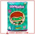 Canbebe Couches Bébé Greenbaby N 04 (7-17 Kg) 9 Couches