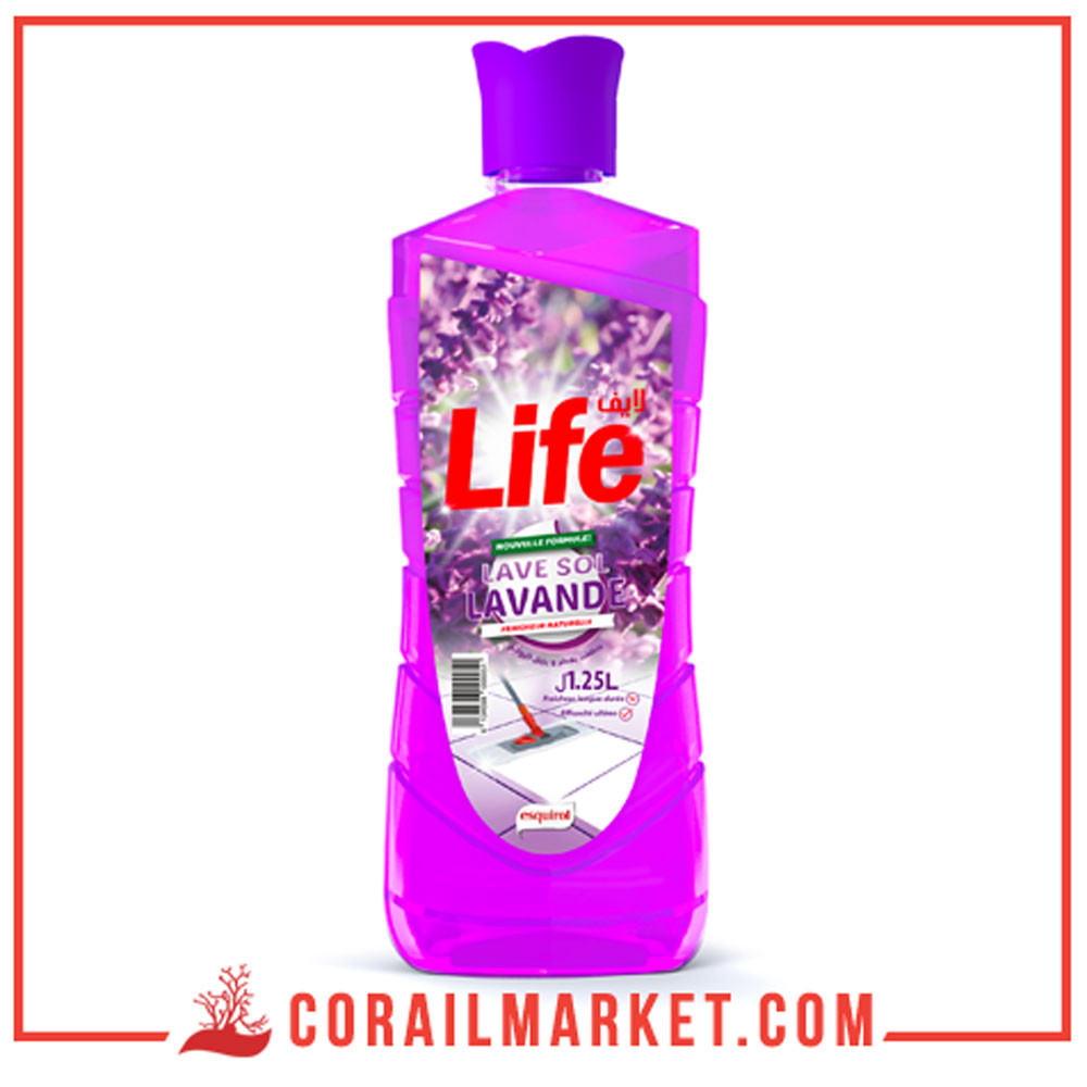 Life Lave Sol Senteur Citron 1,25 L – Corail Market