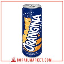 ORANGINA Boisson gazeuse à la pulpe de fruits jaunes 33cl