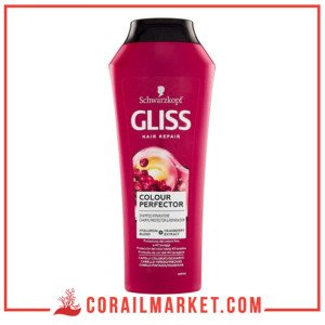 Gliss Schwarzkopf Shampoing Ultimate Color Au 3d-couleur-luminance & Sérum Kératine Pour Cheveux Colorés, Méchés 250 Ml