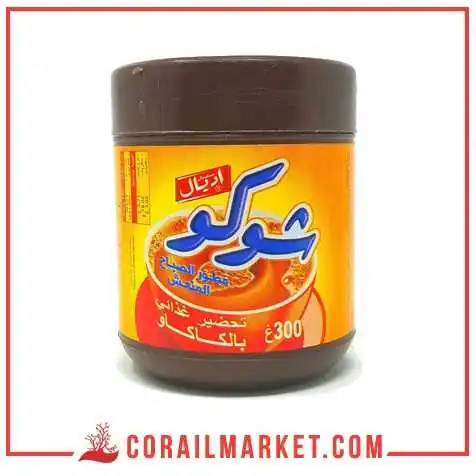 مسحوق الشوكولاطة اديال شوكو 300 غ مسحوق الشوكولاطة اديال شوكو 300 غ