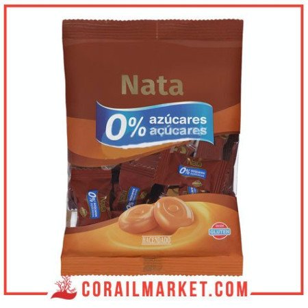Hacendado Bonbons à la crème 0% sucres 90 G