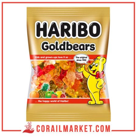 Haribo bonbon Ours d'Or  35G