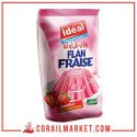 Ideal Flan Fraise 800 G.