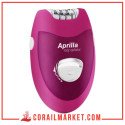 aprilla appareil d'épilation rechargeable AEP 7814