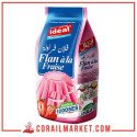 Ideal Flan Fraise 500 G.