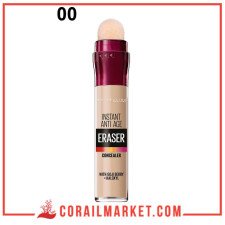 MAYBELLINE NEW YORK - Anti-cernes Instant Anti-Age L'Effaceur Enrichi en actifs anti-âge - 00 ivoire