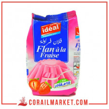 FLAN fraise idéal 500 g